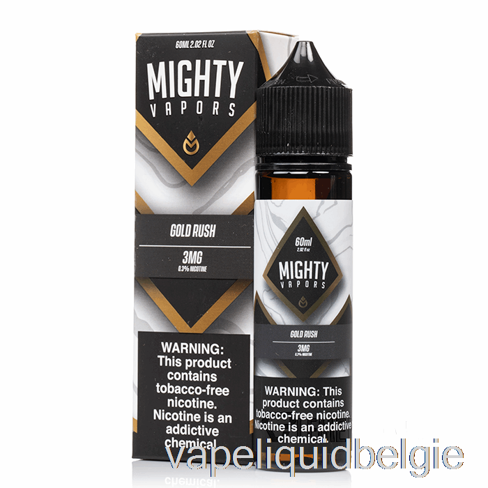 Vape België Gold Rush - Machtige Dampen - 60ml 6mg